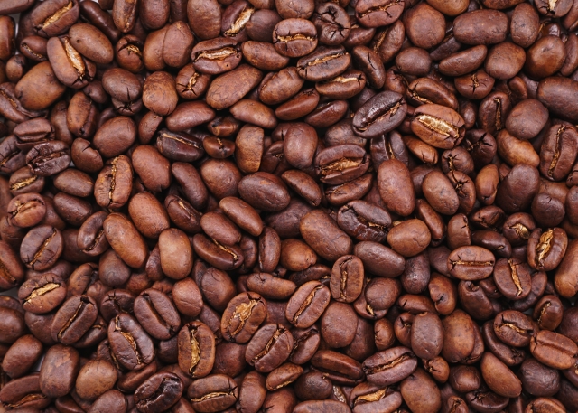 たくさんのコーヒー豆