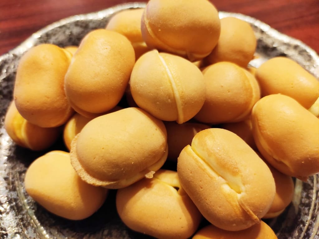 松露庵のベビーカステラ