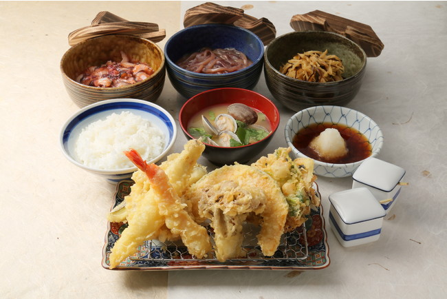 天ぷらからりの料理