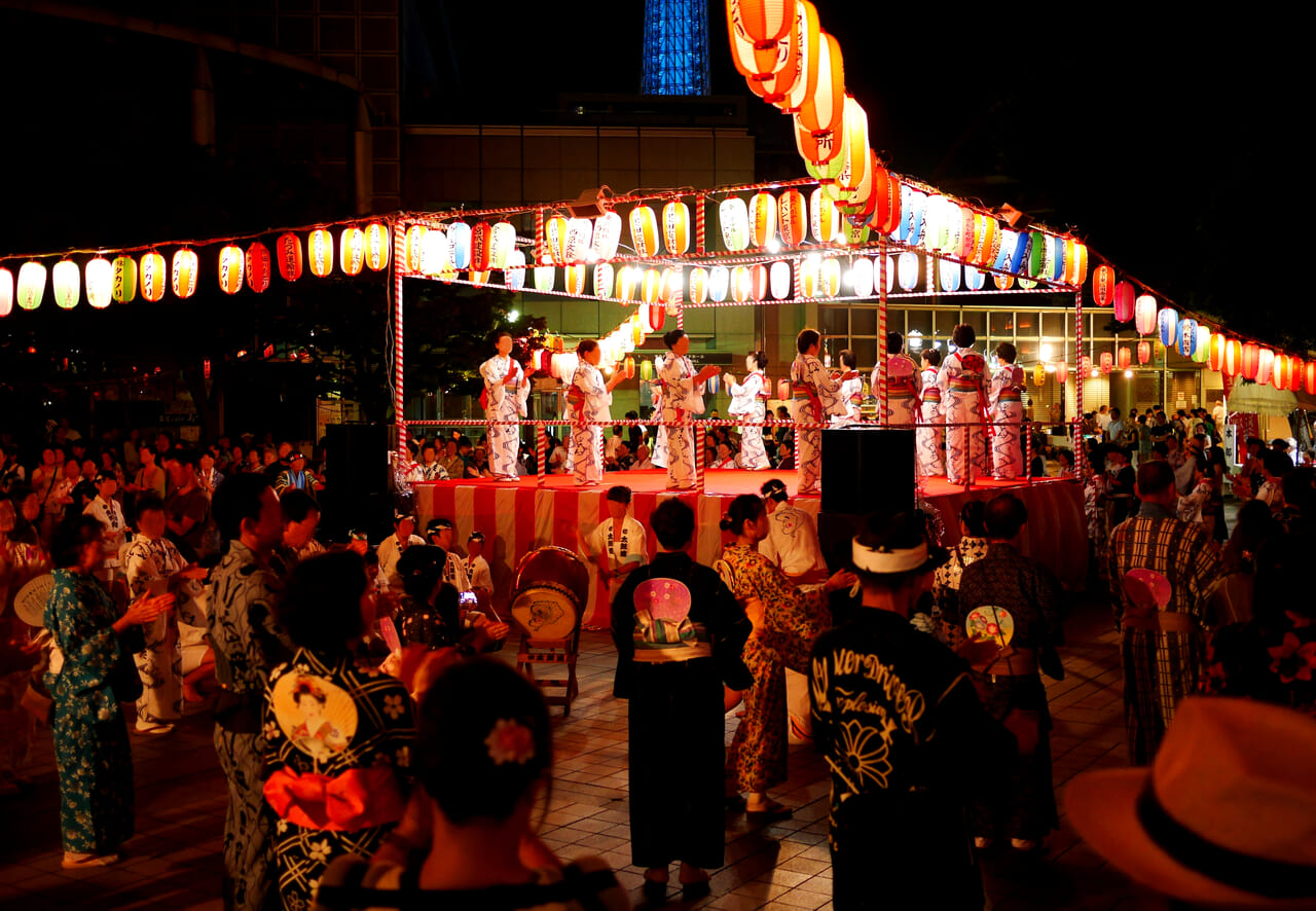 お祭り、盆踊り