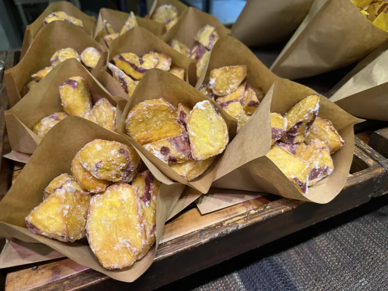 さつまいも(ほくまる)のアップ