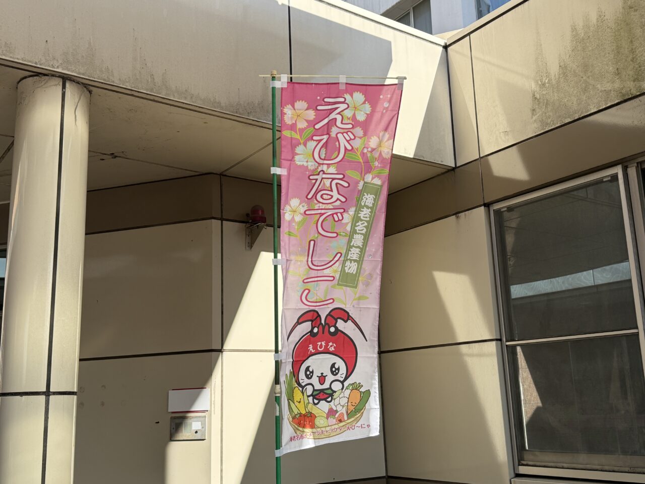 海老名総合病院とえびなでしこにより開催されている「農産物WAKU WAKUマルシェ 」