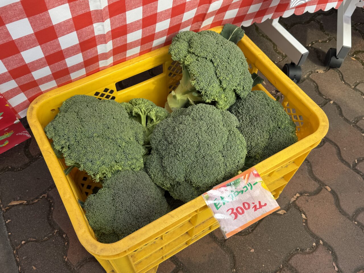 海老名総合病院とえびなでしこにより開催されている「農産物WAKU WAKUマルシェ 」