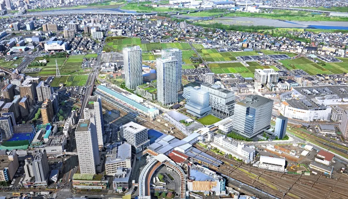海老名駅前開発エリア「ViNA GARDENS」の最終施設